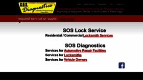 What Sosdiagnostics.com website looked like in 2019 (5 years ago)