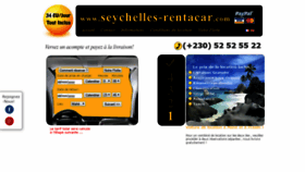 What Seychelles-rentacar.com website looked like in 2019 (5 years ago)