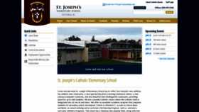 What Stjosephschool.ca website looked like in 2019 (5 years ago)