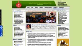 What Schooleducationharyana.gov.in website looked like in 2019 (5 years ago)