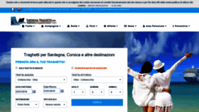What Sardegna-traghetti.com website looked like in 2019 (5 years ago)
