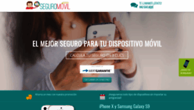 What Seguromovil.com website looked like in 2019 (5 years ago)