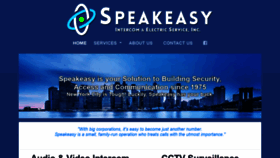 What Speakeasyintercom.com website looked like in 2019 (5 years ago)