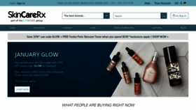 What Skincarerx.com website looked like in 2019 (5 years ago)