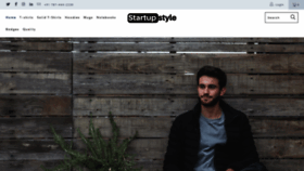 What Startup.style website looked like in 2019 (5 years ago)