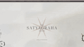 What Satyagrahahouse.com website looked like in 2019 (5 years ago)