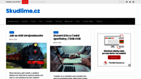 What Skudlime.cz website looked like in 2019 (5 years ago)