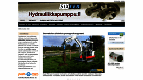What Sixtek.fi website looked like in 2019 (5 years ago)