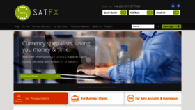 What Satfx.co.uk website looked like in 2019 (5 years ago)