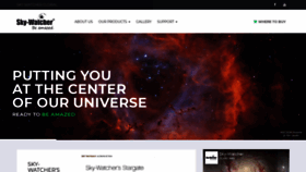 What Skywatcher.com website looked like in 2019 (5 years ago)