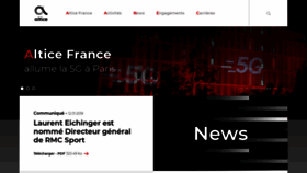 What Sfr.com website looked like in 2019 (5 years ago)