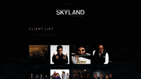 What Skylandstudio.com website looked like in 2019 (5 years ago)