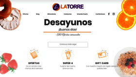 What Supermercadoslatorre.com website looked like in 2019 (5 years ago)