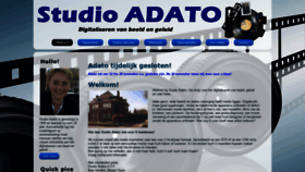 What Studioadato.nl website looked like in 2019 (5 years ago)