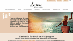 What Seesterne.at website looked like in 2019 (5 years ago)