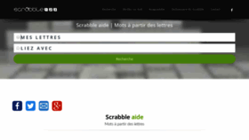 What Scrabble123.fr website looked like in 2019 (5 years ago)