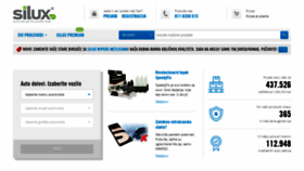 What Silux.rs website looked like in 2019 (6 years ago)