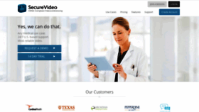 What Securevideo.com website looked like in 2019 (5 years ago)