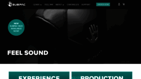 What Subpac.com website looked like in 2019 (5 years ago)