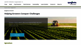 What Syngenta-us.com website looked like in 2019 (5 years ago)
