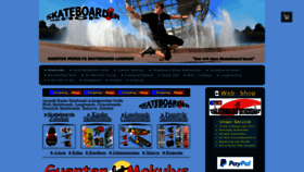 What Skateboarder-shop.de website looked like in 2019 (7 years ago)