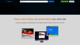 What Slideplayer.fr website looked like in 2019 (6 years ago)