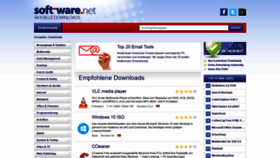 What Soft-ware.net website looked like in 2019 (5 years ago)