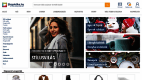 What Shopalike.hu website looked like in 2019 (5 years ago)