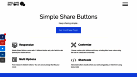 What Simplesharebuttons.com website looked like in 2019 (5 years ago)