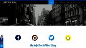 What Storytellermco.com website looked like in 2019 (5 years ago)