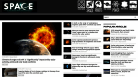 What Space.news website looked like in 2019 (5 years ago)
