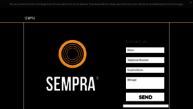 What Sempra.org website looked like in 2019 (5 years ago)