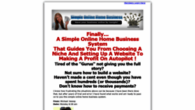 What Simpleonlinehomebusiness.com website looked like in 2019 (5 years ago)