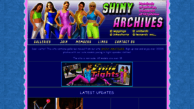 What Shiny-archives.com website looked like in 2019 (5 years ago)