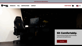 What Secretlab.co website looked like in 2019 (5 years ago)