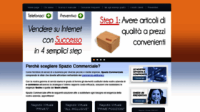 What Spaziocommerciale.com website looked like in 2019 (5 years ago)
