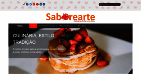 What Saborearte.com.br website looked like in 2019 (5 years ago)
