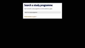 What Students.leiden.edu website looked like in 2019 (5 years ago)