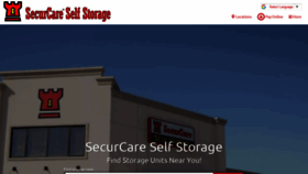 What Securcareselfstorage.com website looked like in 2019 (5 years ago)