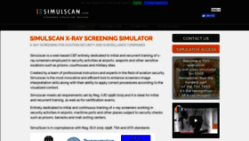 What Simulscan.com website looked like in 2019 (5 years ago)