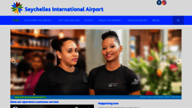 What Seychellesairports.sc website looked like in 2019 (5 years ago)