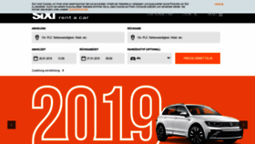 What Sixt.de website looked like in 2019 (5 years ago)