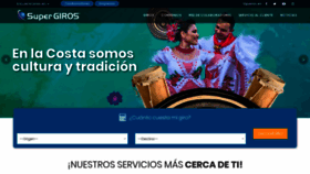 What Supergiros.com.co website looked like in 2019 (7 years ago)