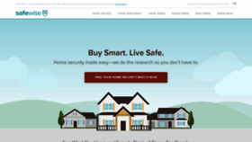 What Safewise.com website looked like in 2019 (5 years ago)