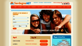 What Sardegna.net website looked like in 2019 (5 years ago)