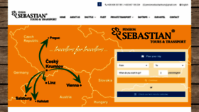 What Sebastianck-tours.com website looked like in 2019 (5 years ago)