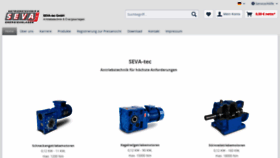 What Seva-tec.de website looked like in 2019 (5 years ago)