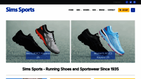 What Simssports.com.au website looked like in 2019 (5 years ago)