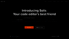 What Solisapp.com website looked like in 2019 (5 years ago)