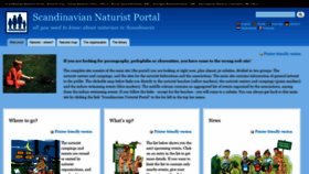 What Scandinavianaturist.org website looked like in 2019 (5 years ago)